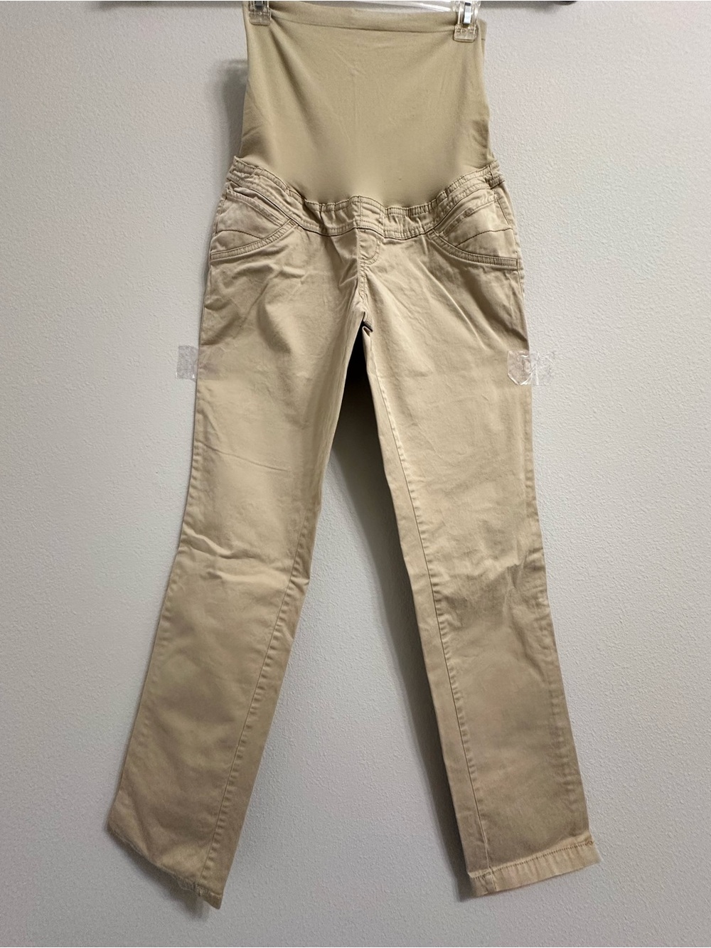 duo maternity khaki pants S